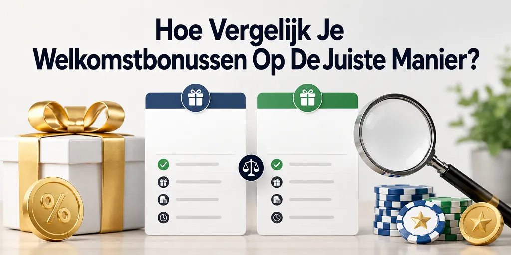Hoe Vergelijk Je Welkomstbonussen Op De Juiste Manier