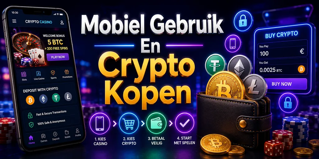 Mobiel Gebruik En Crypto Kopen
