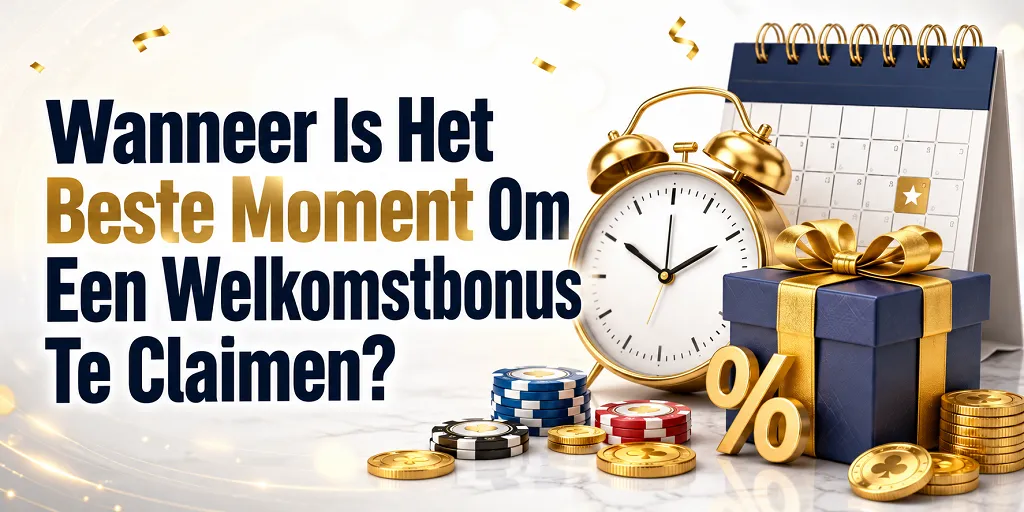 Wanneer Is Het Beste Moment Om Een Welkomstbonus Te Claimen