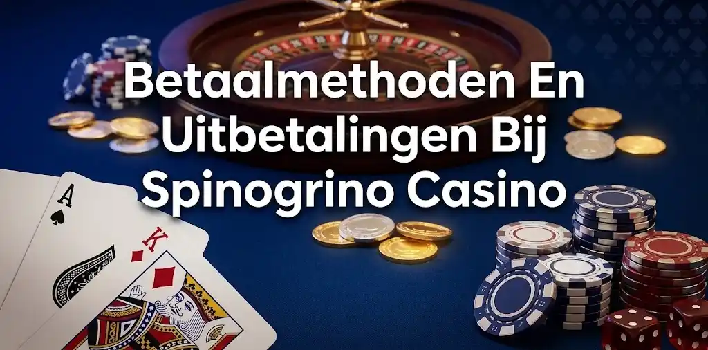Betaalmethoden En Uitbetalingen Bij Spinogrino Casino