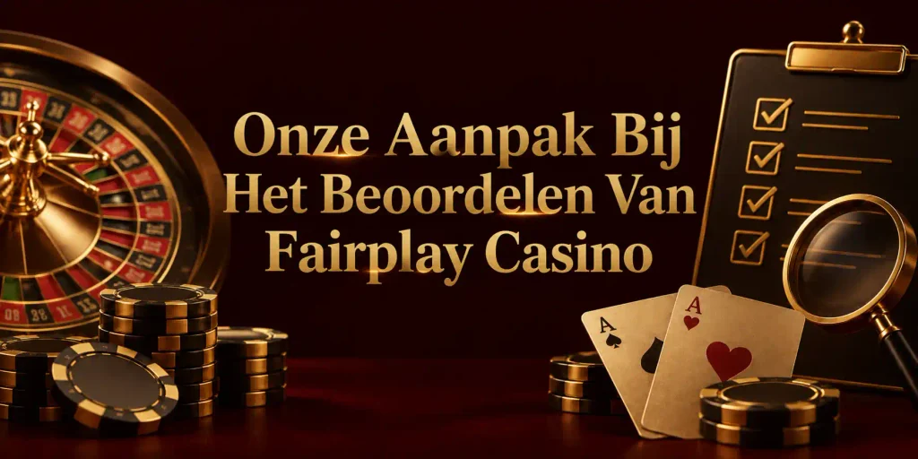 Onze Aanpak Bij Het Beoordelen Van Fairplay  Casino