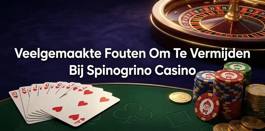Veelgemaakte Fouten Om Te Vermijden Bij Spinogrino Casino